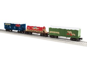 Christmas Olde Tyme Rollingstock 3 Pack